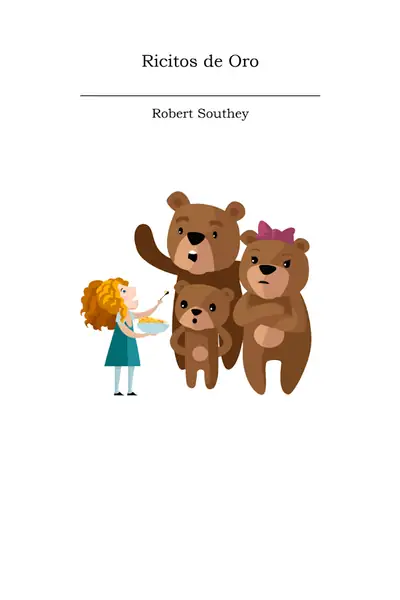 Portada del libro: Ricitos De Oro Robert Southey