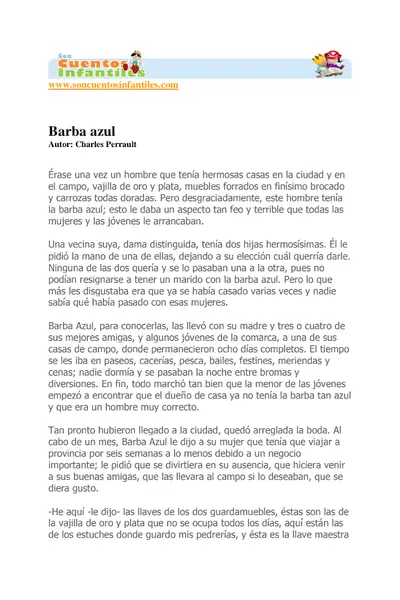 Portada del libro: Barba Azul