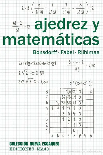 Portada del libro: Copia De Ajedrez Y Matematicas