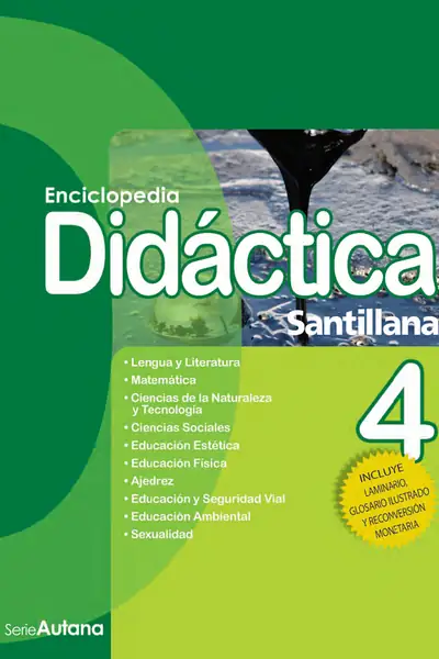 Portada del libro: Enciclopedia Didactica 4 Santillana