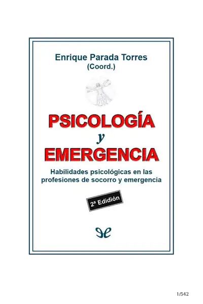 Portada del libro: Psicologia Y Emergencia 1