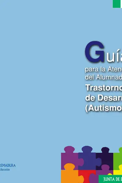 Portada del libro: Guia Autismo Junta De Extremadura