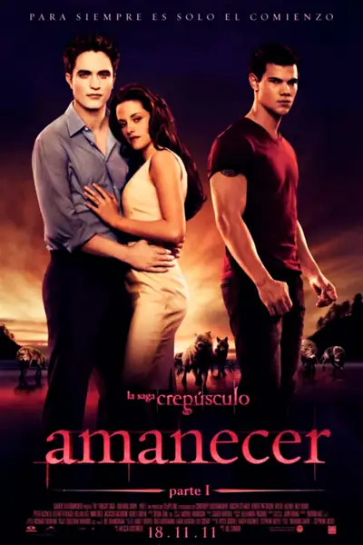 Portada del libro: Saga Crepusculo Amanecer Revista Cinerama Parte 1