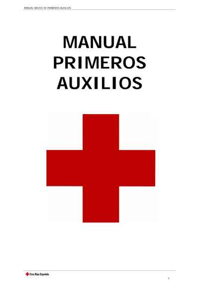 Portada del libro: Manual Primeros Auxilios