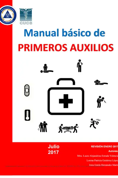 Portada del libro: Manual BáSico De Primeros Auxilios Laura Alejandrina Estrada