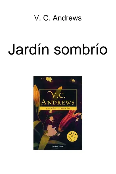 Portada del libro: #5 Jardin Sombrio