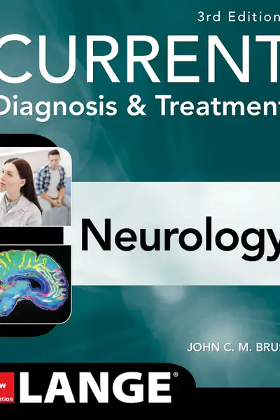 Portada del libro: John C M Brust Current Diagnosis Treatment Neurology Mcgraw Hill Education