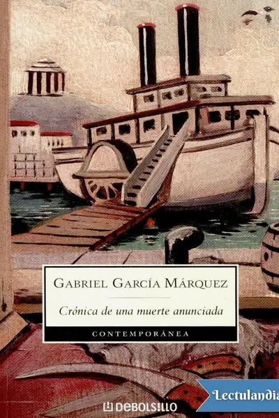 Portada del libro: Cronica De Una Muerte Anunciada Gabriel Garcia Marquez · VersióN 1