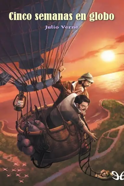 Portada del libro: Cinco Semanas En Globo Julio Verne · VersióN 1