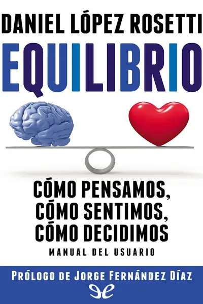 Portada del libro: Equilibrio Daniel Lopez Rosetti