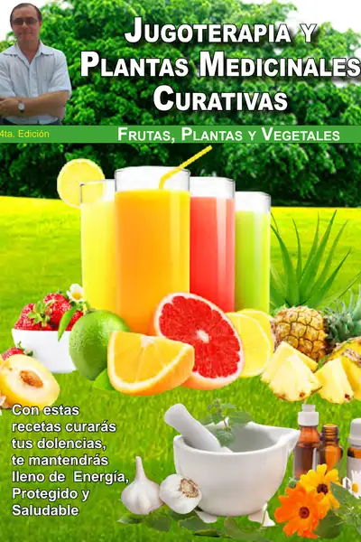 Portada del libro: Jugoterapia Y Plantas Medicinales