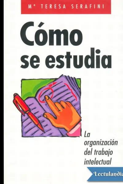 Portada del libro: Como Se Estudia Maria Teresa Serafini