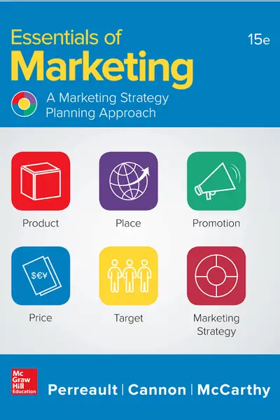 Portada del libro: Essentials Of Marketing William D Perreault Joseph P Cannon And E Jerome Mccarthy