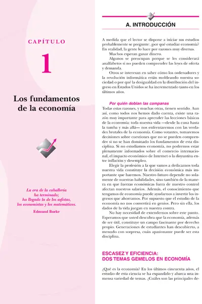 Portada del libro: Fundamentos De La Economia