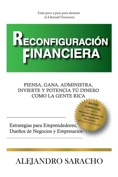 Portada del libro: Reconfiguracion Financiera Alejandro Saracho