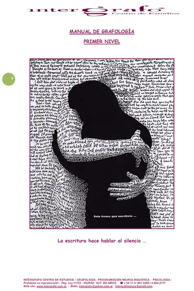 Portada del libro: Manual BáSico De GrafologíA Intergrafo