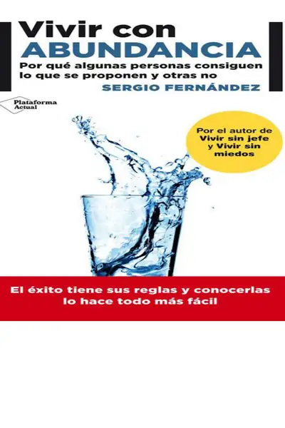 Portada del libro: Vivir Con Abundancia Sergio Fernandez