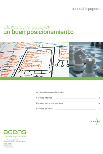 Portada del libro: Claves Para Obtener Un Buen Posicionamiento