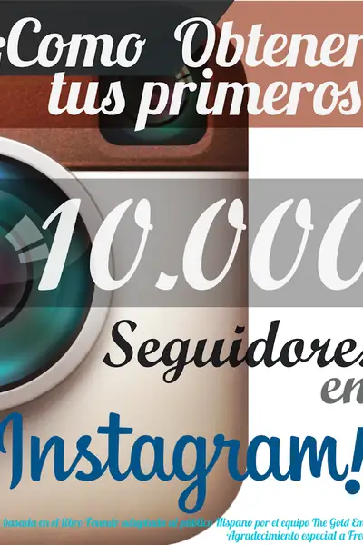 Portada del libro: Como Obtener Tus Primeros 10 000 Seguidores En Instagram