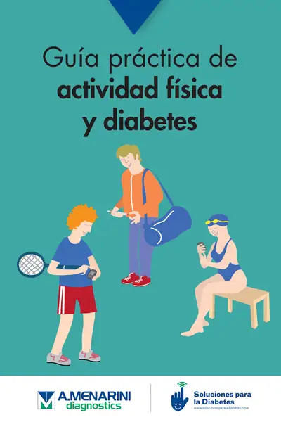 Portada del libro: Guia Diabetes Deporte Menarini Diagnostics