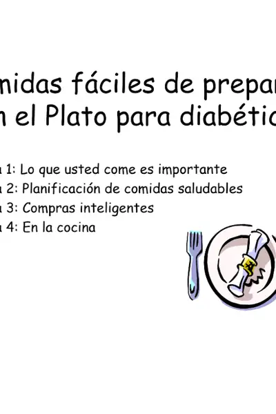 Portada del libro: Comidas Faciles Para Diabeticos