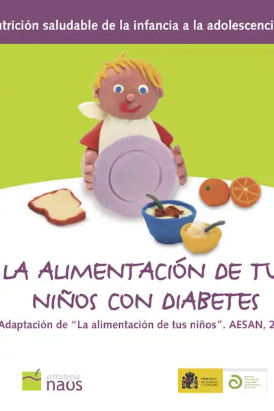 Portada del libro: Alimentacion Ninos Diabetes08
