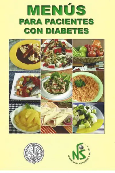 Portada del libro: Menus Para Pacientes Con Diabetes