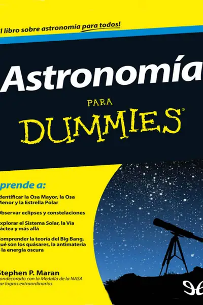 Portada del libro: Astronomia Para Dummies Stephen P Maran