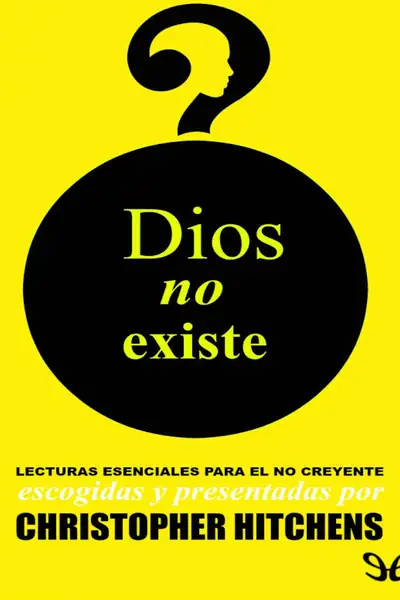 Portada del libro: Dios No Existe Christopher Hitchens