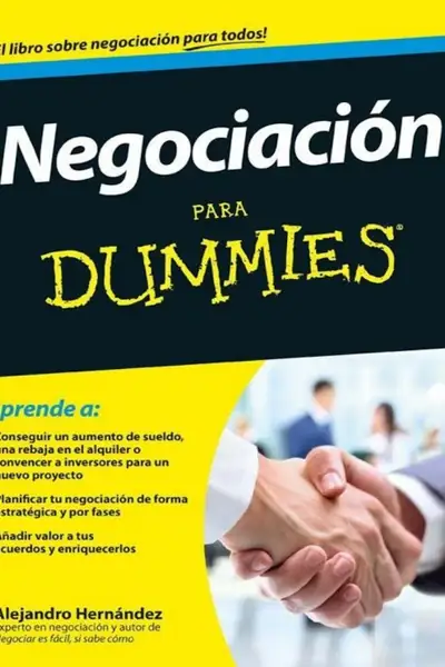 Portada del libro: Negociacion Para Dummies Alejandro Hernandez
