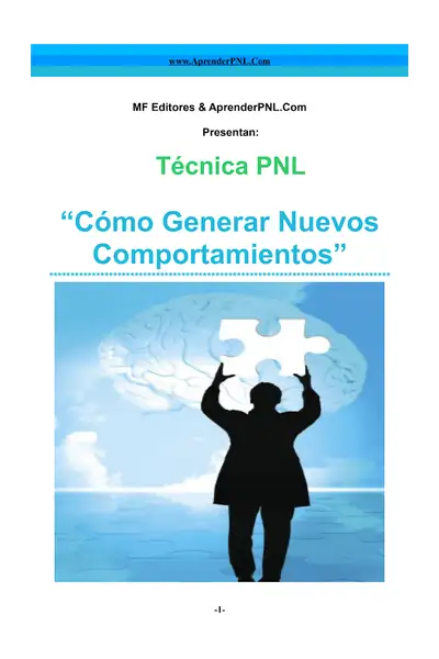 Portada del libro: Copia De Tecnicapnl CóMo Generar Nuevos