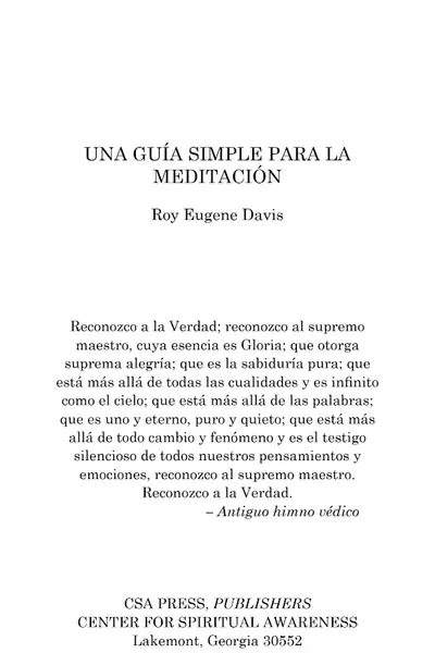 Portada del libro: Meditacionguide
