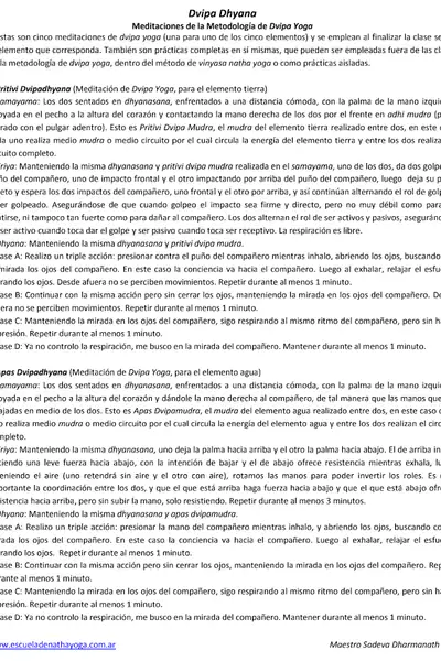 Portada del libro: 6152 Meditaciones De Dvipa Yoga 1 Elmistico Org