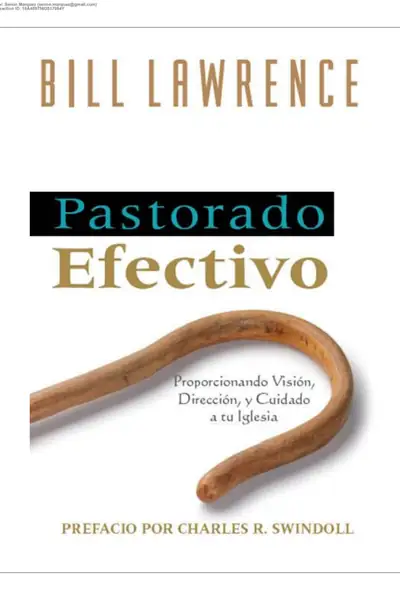Portada del libro: Pastorado Efectivo Por Bill Lawrence