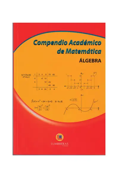 Portada del libro: áLgebra