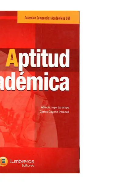 Portada del libro: Aptitud AcadéMica