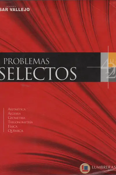 Portada del libro: Problemas Selectos CéSar Vallejo Lumbreras