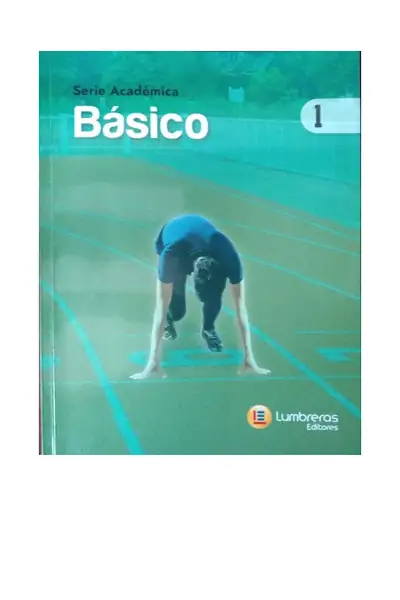 Portada del libro: Serie Academica Basico 1 Lumbreras Editores