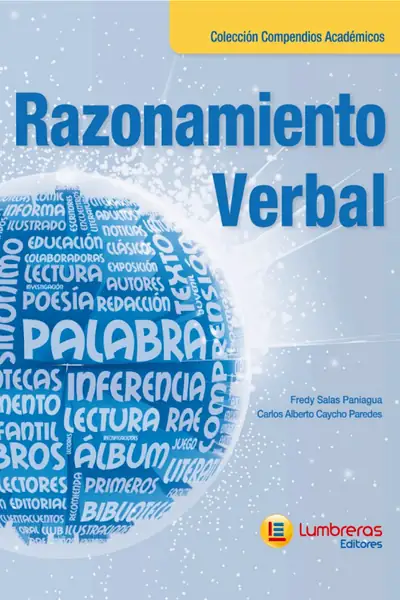 Portada del libro: Razonamiento Verbal