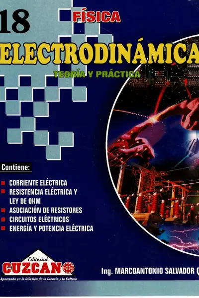 Portada del libro: 18 ElectrodináMica