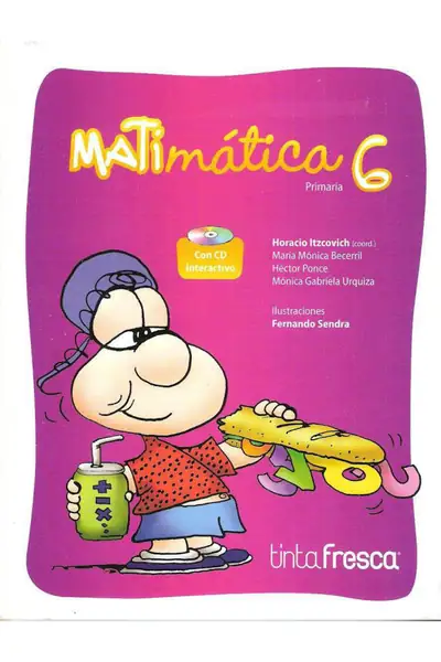 Portada del libro: 1 Yo, Matias 6 MatemáTica