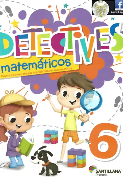 Portada del libro: 4 Detectives MatemáTicos 6
