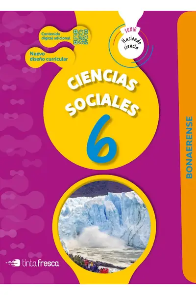 Portada del libro: 10 Ciencias Sociales 6 Tinta Fresca