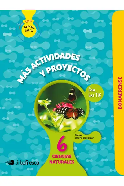Portada del libro: 9 Ciencias Naturales 6 Actividades Tinta Fresca
