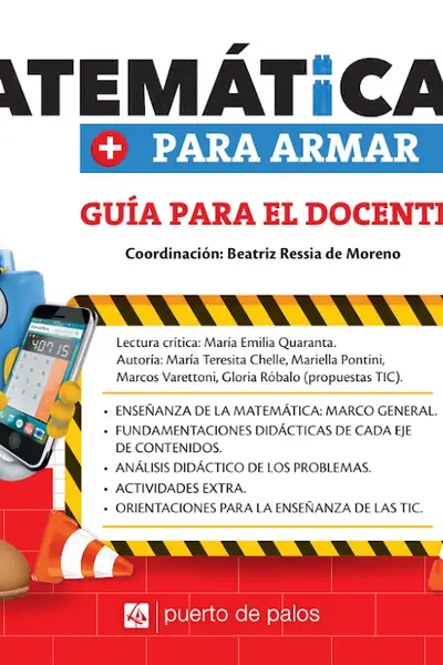 Portada del libro: 12 Docente Matematica Para Armar 6