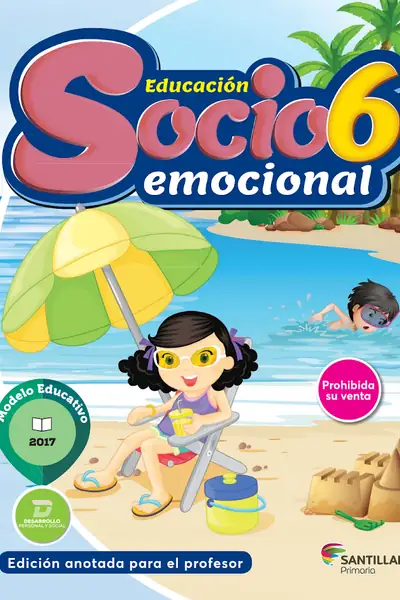 Portada del libro: 15 EducacióN Socioemocional 6