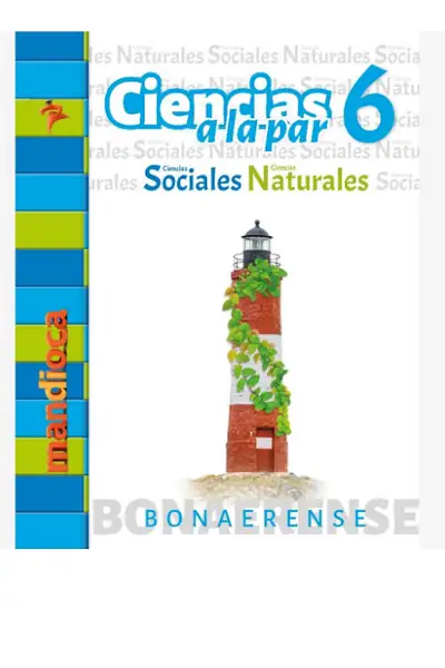 Portada del libro: 23 Manual Sociales Y Naturales 6