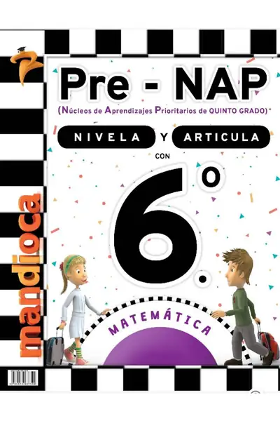 Portada del libro: 32 Pre Nap Matematica