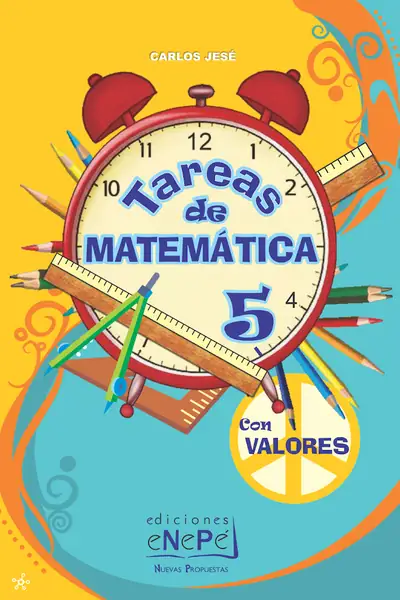 Portada del libro: 12 Tareas De MatemáTica 5