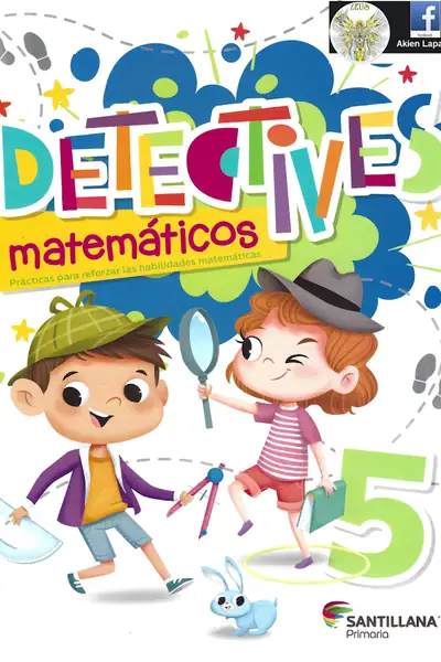 Portada del libro: 16 Detectives MatemáTicos 5